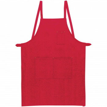 Rakuten - 桑和 10032 エプロン たすき掛け SOWA 業務用 調理 シワになりにくい ノーアイロン 綿ポリエステル ワークウェア Fサイズ レッド(43)