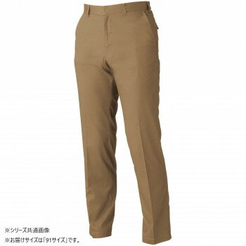 樂天商城 - 桑和 3008-09 スラックス 作業服 防寒着 ワークパンツ ワークウェア 秋冬 防風 ストレッチ 伸縮 通気 速乾 消臭 制電性 JIS規格 91サイズ ライトブラウン(87)