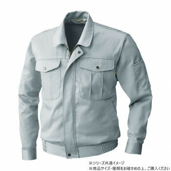 樂天商城 - 桑和 1521 防寒着 作業服 秋冬 防風 ワークウェア メンズ 作業着 長袖 綿100% ノーアイロン LLサイズ モスグリーン(107)
