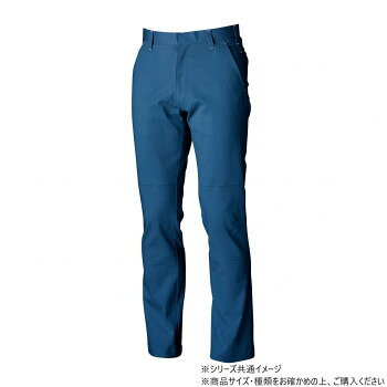 桑和 1669 スラックス 防寒着 作業服 ワークパンツ 秋冬 防風 ストレッチ デオドラント ワークウェア 85サイズ インディゴ(54)
