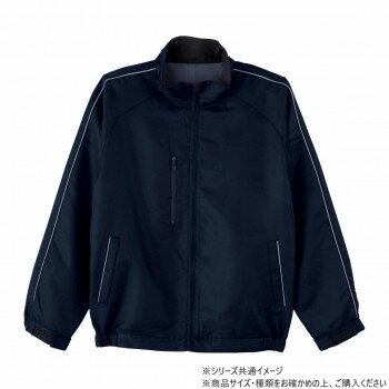 Rakuten - 桑和 3300 カラーブルゾン 防寒着 作業服 秋冬 防風 ワークウェア 超撥水 ポリエステル 作業着 6Lサイズ ネイビー(1)