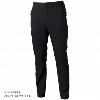 Rakuten - 桑和 3478-08 カーゴパンツ 防寒着 作業服 秋冬 ワークパンツ ストレッチ 防風 制電 JIS T8118 サスティナブル GSサイズ ブラック(4)