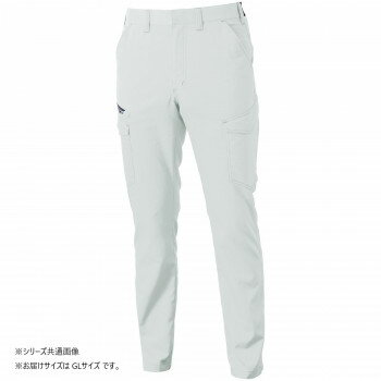 Rakuten - 桑和 3478-08 カーゴパンツ 防寒着 作業服 秋冬 ワークパンツ ストレッチ 防風 制電 JIS T8118 サスティナブル GLサイズ シルバーグレー(22)