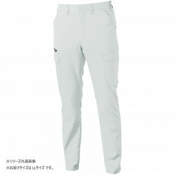 Rakuten - 桑和 3478-08 カーゴパンツ 防寒着 作業服 秋冬 ワークパンツ ストレッチ 防風 制電 JIS T8118 サスティナブル LLサイズ シルバーグレー(22)