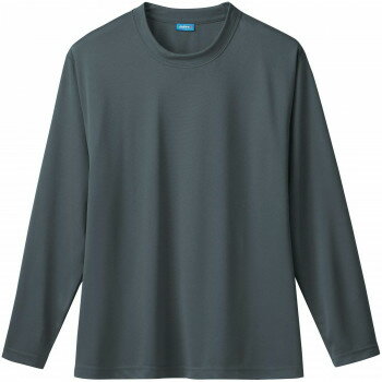 Rakuten - 桑和 50382 長袖Tシャツ SOWA 作業服 ワークウェア 防寒着 秋冬 ストレッチ 吸汗 速乾 消臭 ノーアイロン ハニカムメッシュ 4Lサイズ チャコールグレー(23)