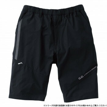 Rakuten - 桑和 7308-07 ハーフパンツ 作業服 ワークパンツ ワークウェア 通気 涼しい 吸汗 速乾 ストレッチ 反射素材 ファン専用 Sサイズ ブラック(4)