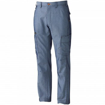 Rakuten - 桑和 8778 カーゴパンツ G.GROUND 防寒着 作業服 ワークパンツ 秋冬 防風 ストレッチ 伸縮 消臭 デオドラント ワークウェア 130サイズ インディゴ(54)