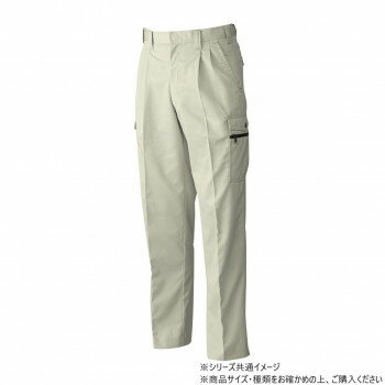 Rakuten - 桑和 6118 ツータックカーゴパンツ 防寒着 作業服 秋冬 ワークパンツ 防風 作業ズボン メンズ カーゴパンツ 静電気防止 ノーアイロン 82サイズ ベージュ(3)