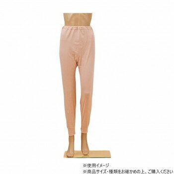 Rakuten - 神戸生絲 コベス 国産純綿肌着 婦人スラックス下 PC719 秋冬 綿100% お肌に優しい ワークウェア 下着 L ピーチ