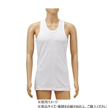 Rakuten - 防寒着 作業服 神戸生絲 PC130 紳士ランニング 秋冬 防風 ワークウェア 綿100% 一般肌着 M ホワイト