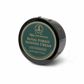 テイラー オブ オールドボンドストリート ロイヤルフォレスト シェービングクリーム 150g 英国製 シェービングソープ ひげ剃り クリーム 泡立ち 良い ワークウェア 秋冬 メンズグルーミング