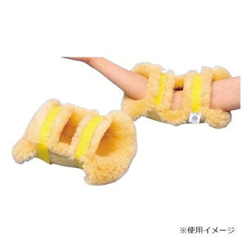 自然100%の天然素材がやさしく体をいたわります。体が深く沈むことなく、床ずれの原因である圧迫を分散します。ズレ摩擦を防ぎ、湿気を取り除きます。通気性と断熱性に優れています。抗菌加工。防ダニ加工。ノンホルマリン加工。ひじの床ずれ防止用品。ひじの床ずれを予防し、関節の痛みを和らげます。サイズフリーサイズ個装サイズ：31.0×23.0×10.0cm重量約300g/1組個装重量：340g素材・材質表面:シープスキン裏面:ナイロン布地(面ファスナー付)生産国中国fk094igrjs