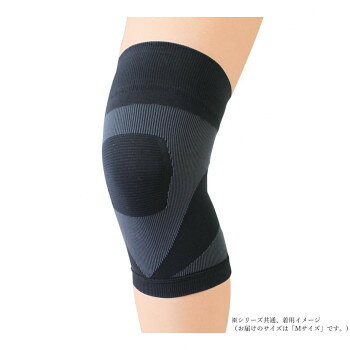 薄さと固定力を兼ね備えた高機能サポーター。テーピング編みで効率的に関節を固定します。 汗・ムレを軽減し通年つかえるサポーターです。※洗うときは必ずプリント面を内側にして洗ってください。着用に伴いプリントが割れたり、薄れたりしますが効果に変わりはございません。※製品は丁寧に縫製・カットをしていますが、デリケートな素材のため摩擦や引掛けにご注意ください。※モニターの発色具合によって色が実際のものと相違する場合がございますサイズM(ひざ頭周り約30?45cm)個装サイズ：23×11.5×1cm重量個装重量：40g素材・材質綿、レーヨン、ナイロン、ポリエステル、ポリウレタン生産国日本fk094igrjs
