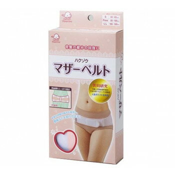 出産を終えたお母さんに、「大切なケアをきちんと簡単にしていただきたい」という願いを込めたベルトです。上前腸骨棘と大転子の間を効果的に締めることにより、産後の骨盤の緩みを回復し、腰の痛みなどを和らげることができます。【使用期間の目安】分娩直後?産後約2ヶ月間※個人差があるため、あくまで目安にしてください。【洗濯方法】●ぬるま湯による手洗いを推奨します。●洗濯機を使用する場合は、面ファスナーの両面を合わせて洗い、他の洗濯物とは一緒に洗わないでください。サイズ適合ヒップサイズ:85?105cm個装サイズ：4.5×12×21.5cm重量個装重量：145g素材・材質本体部:綿100%、ウレタン、Eパイル100%(ラミネート)脇部(メッシュ):ナイロン85%、ポリウレタン15%(ラミネート)生産国日本fk094igrjs