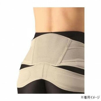 日本製 ソルボ中殿筋＋腰ガード メッシュ薄型 ワークウェア 秋冬 防風 腰サポーター メーカー直送