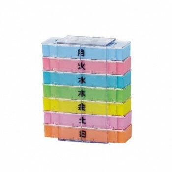 樂天商城 - 日本製 幸和製作所 テイコブ TacaoF 薬入れ 1週間用 040770 防風 ワークウェア 秋冬 1週間分管理 携帯用 ポータブル ピルケース 薬ケース 7日分 薬整理