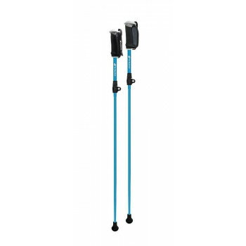 Rakuten - SINANO シナノ ウォーキングポール レビータ ポータブル+ 折畳み32cm 携帯便利 2本組 ブルー 657033