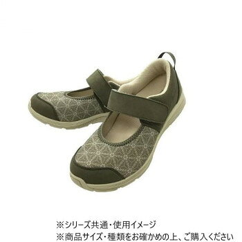 伸縮性のあるストレッチ素材で足にフィットします。大きな履き口で足入れラクラク。マジック式ベルトで容易に着脱が可能になっております。ベルトの長さが微調整できるので、足の状態に合わせて履くことができます。中敷きを取り外しても使用できる二重構造。サイズ調整・高さ調整にも。サイズ25.0～25.5cm個装サイズ：29.6×20.2×11.8cm重量個装重量：520g素材・材質合成皮革・ゴムスポンジ底材:合成底仕様足囲:4E生産国中国fk094igrjs