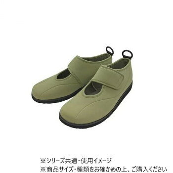 ストレッチ性のあるゴムスポンジで、やさしい履き心地になっております。大きく開く履き口で脱ぎ履きが楽です。面ファスナーで容易に着脱できます。かかとには着用をサポートする指リングが付いております。サイズ25.0～25.5cm個装サイズ：30.0×20.0×11.5cm重量個装重量：550g素材・材質ゴムスポンジ底材:合成底仕様足囲(ワイズ):3E生産国中国fk094igrjs
