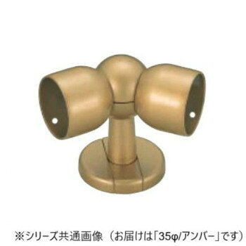 手すりの取り付けに!※BR-608を連続でご使用の際は、必ず中間に受などを設けて、手すりが回らないようにして下さい。サイズ35φ個装サイズ：5.4×9.6×7.5cm重量個装重量：381g素材・材質亜鉛合金・樹脂仕様カラー:アンバー生産国日本fk094igrjs