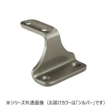 シロクマ 日本製 スリムブラケット縦直受 SBR-110 手すり取り付け用ステンレス製 シルバー