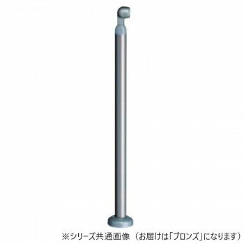 日本製 シロクマ ABR-731B 支柱B(ベースプレート式) 手すり用 アルミ 屋外対応 シ...