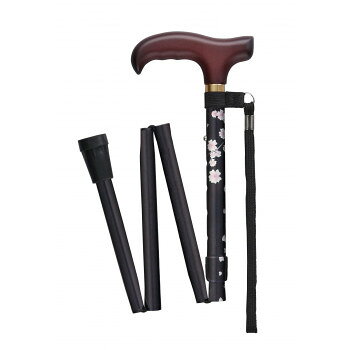 折り畳めて持ち運びに便利です。商品区分雑貨サイズW13.0×D3.0×H73.0～83.0cm個装サイズ：33×15×3cm重量250g個装重量：300g素材・材質グリップ:天然木(楓材)、ストラップ:ポリプロピレン、シャフト:アルミニウム、先ゴム:合成ゴム付属品取扱説明書生産国台湾fk094igrjs