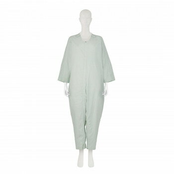 Rakuten - フドー ねまきC スリーシーズン 介護用つなぎねまき アイデアホック 股ファスナー M ブルー 107113