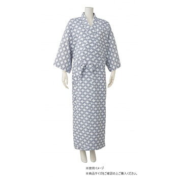 吸汗性に優れ、ソフトな生地なので、年中快適にご使用いただけます。和服仕立てになっているので胴回りはフリーサイズです。サイズ身丈:145cm個装サイズ：38.0×25.0×4.0cm重量580g個装重量：580g素材・材質綿100%生産国日本fk094igrjs