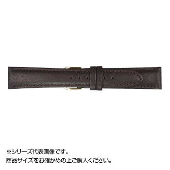 Rakuten - MIMOSA(ミモザ) 日本製 EMカーフ CEM-B16 時計バンド 牛革 レザーベルト 16mm ダークブラウン (美錠:銀)