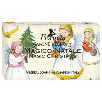 FLORINDA マジッククリスマス フレグランスソープ クリスマスB 95g イタリア製