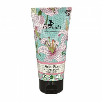 FLORINDA モザイク フレグランスハンドクリーム 30ml ハーブ花エキス配合 香り豊か イタリア製 75ml リリー