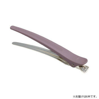 Other - アイビル プロクリップ ヘアクリップ スライス取りやすい アルミパーツ製 上下クリップ ドライウェット両用 6本入 ライラック (0040534)