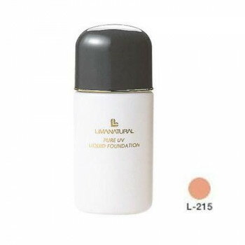 Rakuten - リマナチュラル ピュアUVリクイドファンデーション 日本製 SPF15 PA++ キメ細か 薄づき しっとり L-215・ピンク 30ml