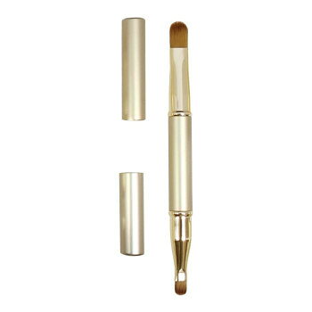 いろいろな用途に使える2WAYブラシ。大小2サイズのブラシがこの1本に。サイズ収納時:124mm/毛丈:大11mm、小7mm個装サイズ：16.5×4.5×1.3cm重量個装重量：15g素材・材質毛:PBT(上質ナイロン)、金具:アルミニウム、本体:アルミニウム生産国中国fk094igrjs
