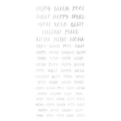 TSUMEKIRA(ツメキラ)　ネイルシール　JUNXプロデュース3　word pattern　ホワイトゴールド　SG-JUX-107..