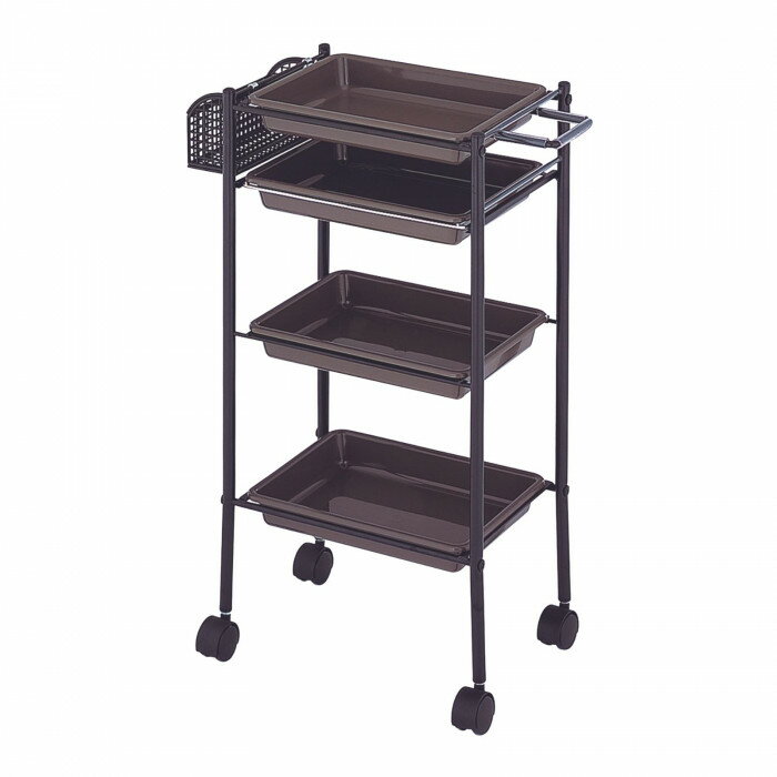 サロン向け C-305 トレーワゴン ブラウン 13507【メーカー直送】1qhc6i