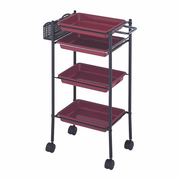 サロン向け C-305 トレーワゴン あずき 13509【メーカー直送】1qhc6i