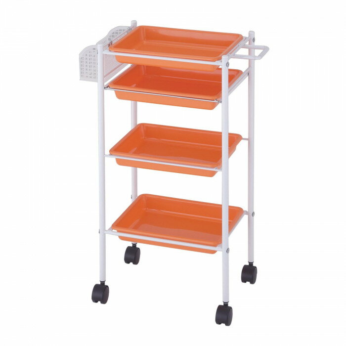 サロン向け C-305 トレーワゴン オレンジ 13529【メーカー直送】1qhc6i