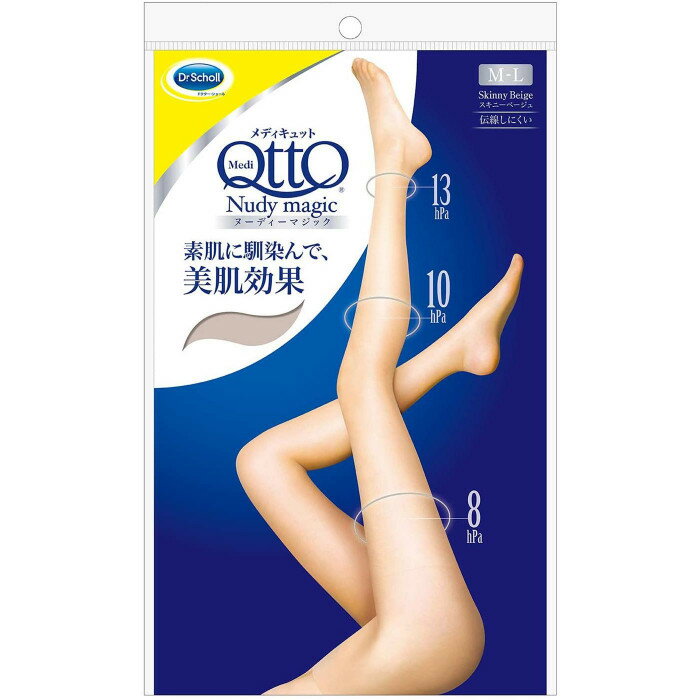 Dr.Scholl ドクターショール メディキュット ヌーディーマジック スキニーベージュ M-L【メーカー直送】1qhc6i