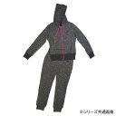 カジュアルサウナスーツ 上下セット レディース M ブラック【メーカー直送】1qhc6i