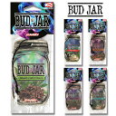 【5枚でメール便無料】 バドジャー エアフレッシュナー 【全5種】 BUD JAR Air Freshener 瓶 ガラス ポット 芳香剤 車 吊り下げ ムスク...