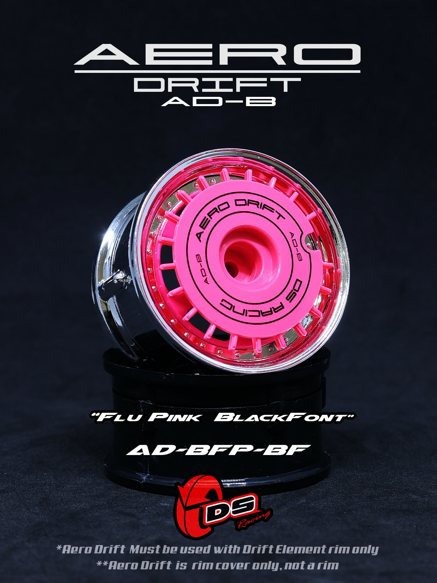 AERO DRIFTFlat Flu Pink / Black Font ɥե եå ָ ԥ 2 AERO D...
