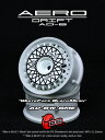 AERO DRIFT:Flat White / Black Mesh エアロ ドリフト フラット ホワイト ブラックメッシュ 2個入り AERO DISK エア...