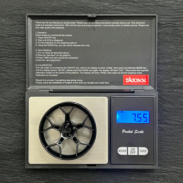 DRIFT FEATHERY RIM：5Y Spokes Black Hi Gloss 2K Offset 6mm 8mm　 ドリフト フェザリーリム 5Yスポーク ブラック ハイグロス 2K オフセット6mm オフセット8mm 1/10スケール 2個入り ドリフトラジコン パーツ ラジドリ ドリラジ