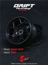 DRIFT FEATHERY RIM:5Y Spokes BLACK Super Soft / Offset 6mm 8mm ドリフト 5Yスポーク ブラック...