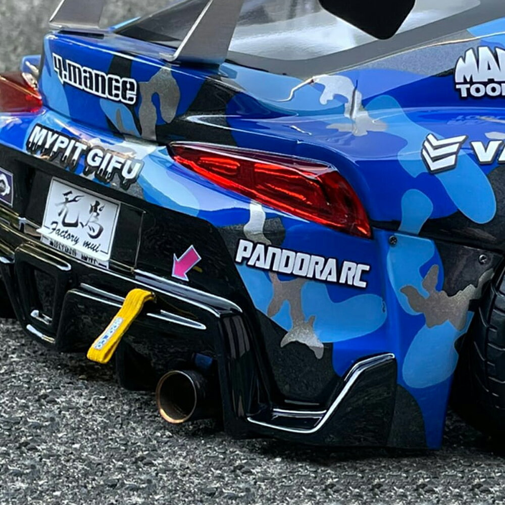 スタンダードステンレスマフラー（シングル　焼色加工　出口径10Φ　ステー⇔出口15mm） ラジコン用パーツ ラジコンマフラー ダミーマフラー ラジドリマフラー ドリラジマフラー リアルマフラー ステンレスマフラー リアル 日本製 エトワークス ETOworks 【メール便OK】