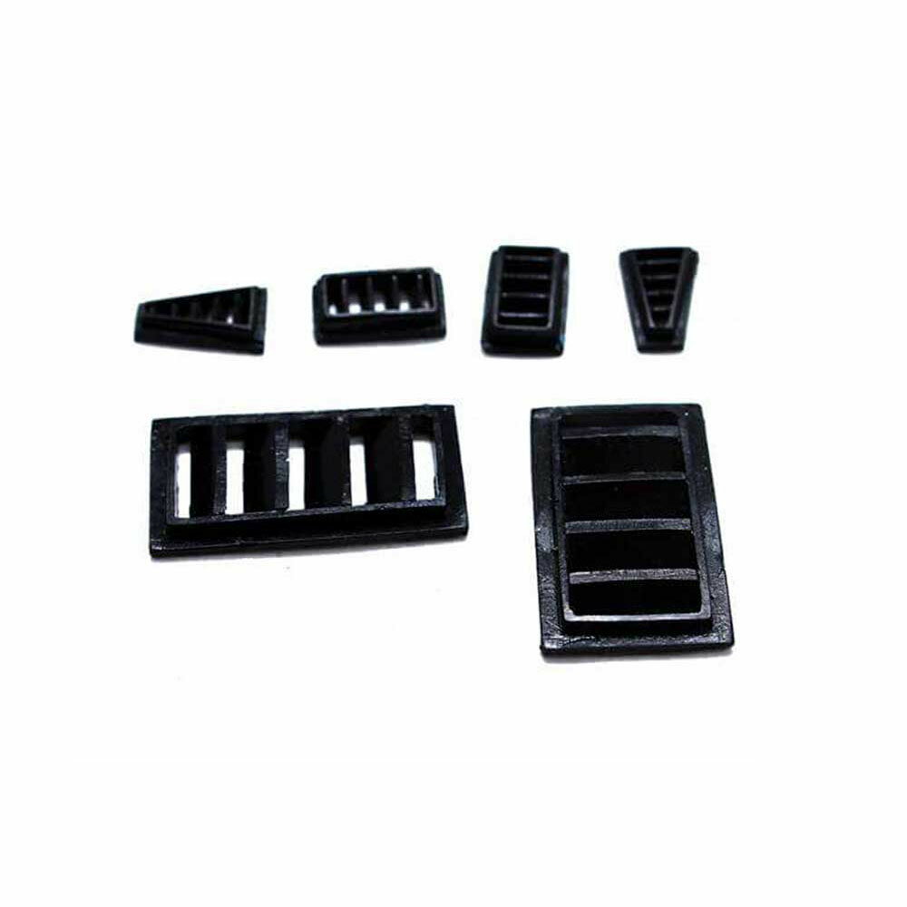 Air Vent Kit エアーベントキット 1/10スケール ラジコンパーツ 通気口 エアダクト セット SRC Sideway..