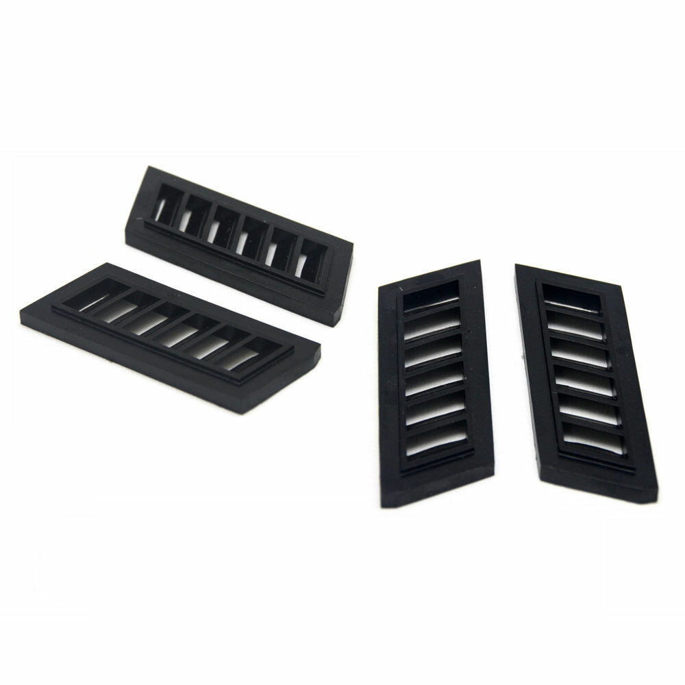 Angled Bonnet Vent アングルド ボンネット ベント 1/10スケール ラジコンパーツ 通気口 セット SRC Si..