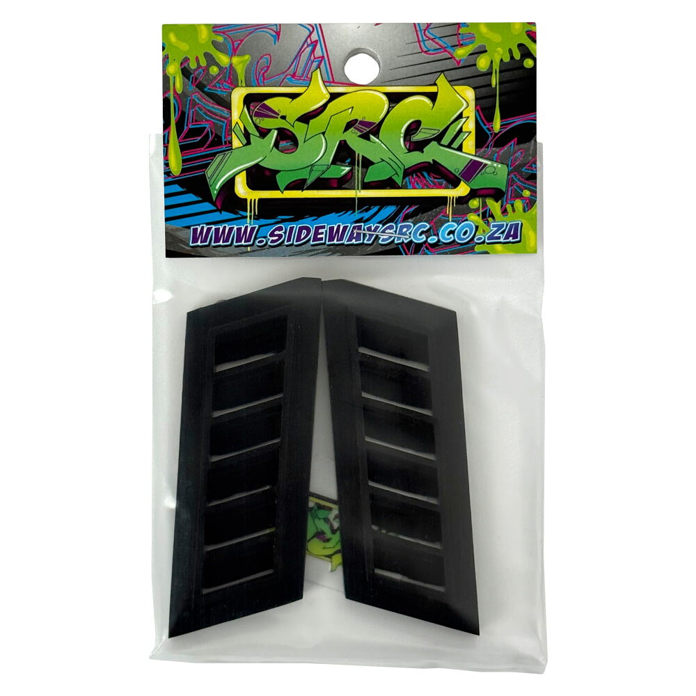 SBOXXのAngled Bonnet Vent アングルド ボンネット ベント 1/10スケール ラジコンパーツ 通気口 セット SRC Sideways RC【メール便OK】｜アングル2